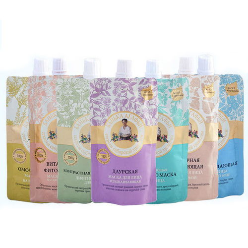 婀卡菲娅老奶奶面膜100ml 袋保湿清洁面膜女面膜男士面膜美白补水